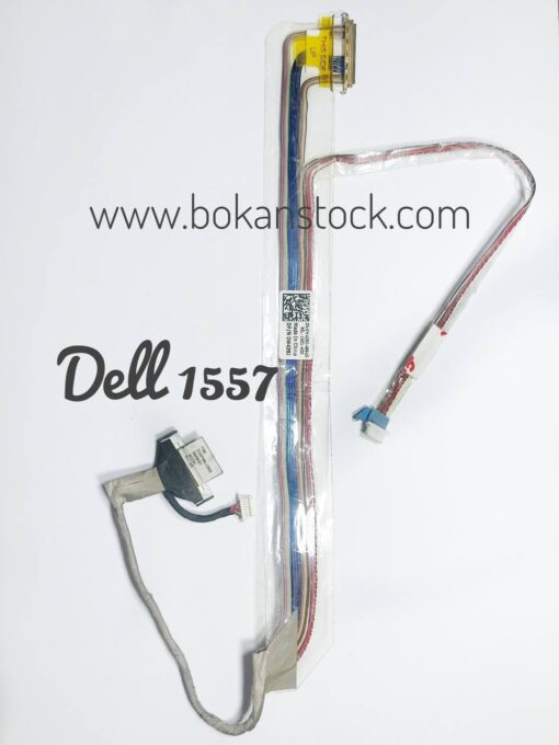 فلت تصویر لپ تاپ دل Dell Studio 1557 Laptop Screen Cable _DD0FM8LC801-40pin فشاری