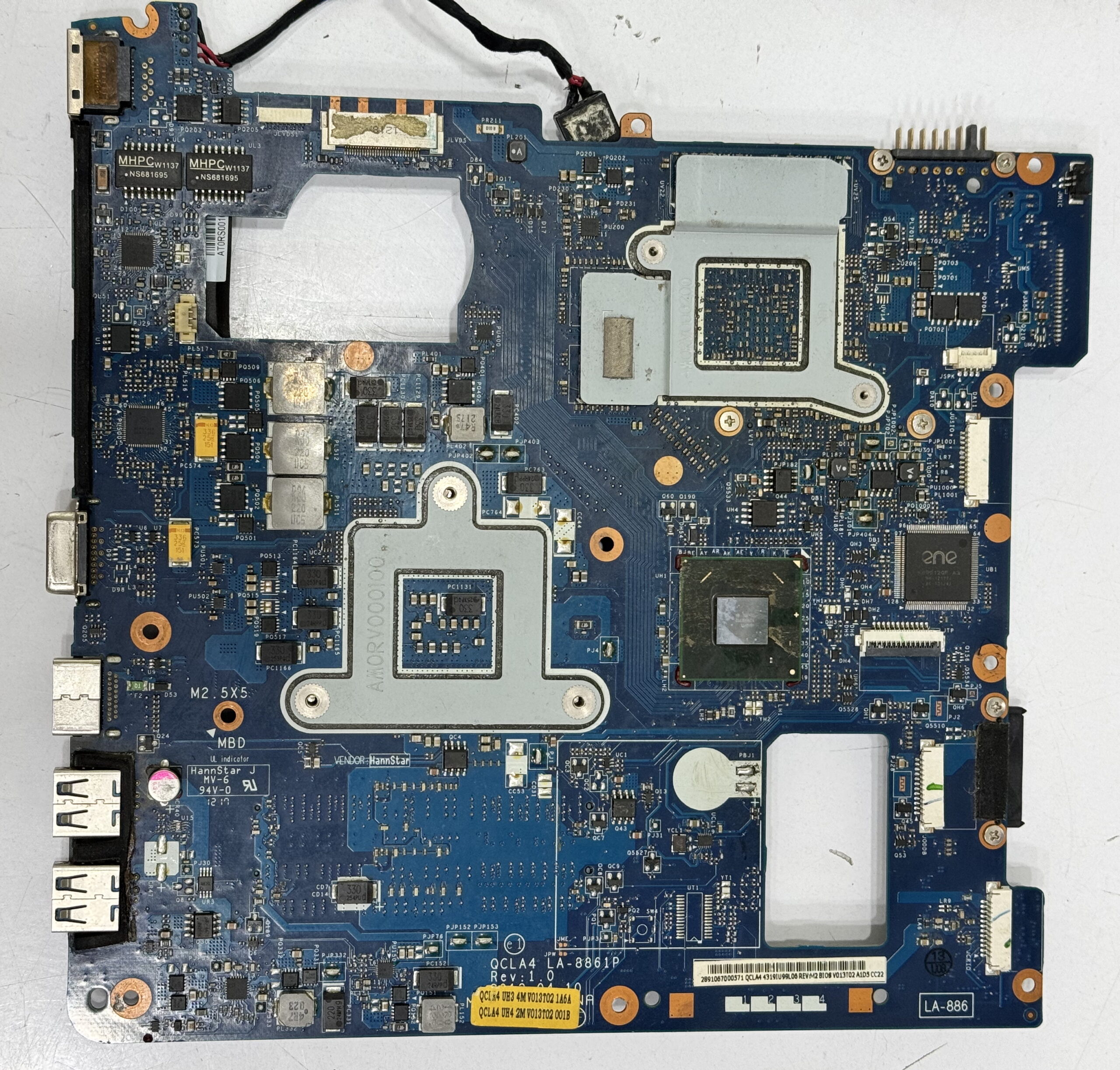 مادربرد اوراقی لپتاپ Samsung NP350 V5X پارت نامبر QCLA4 LA‑8861P - Image 2