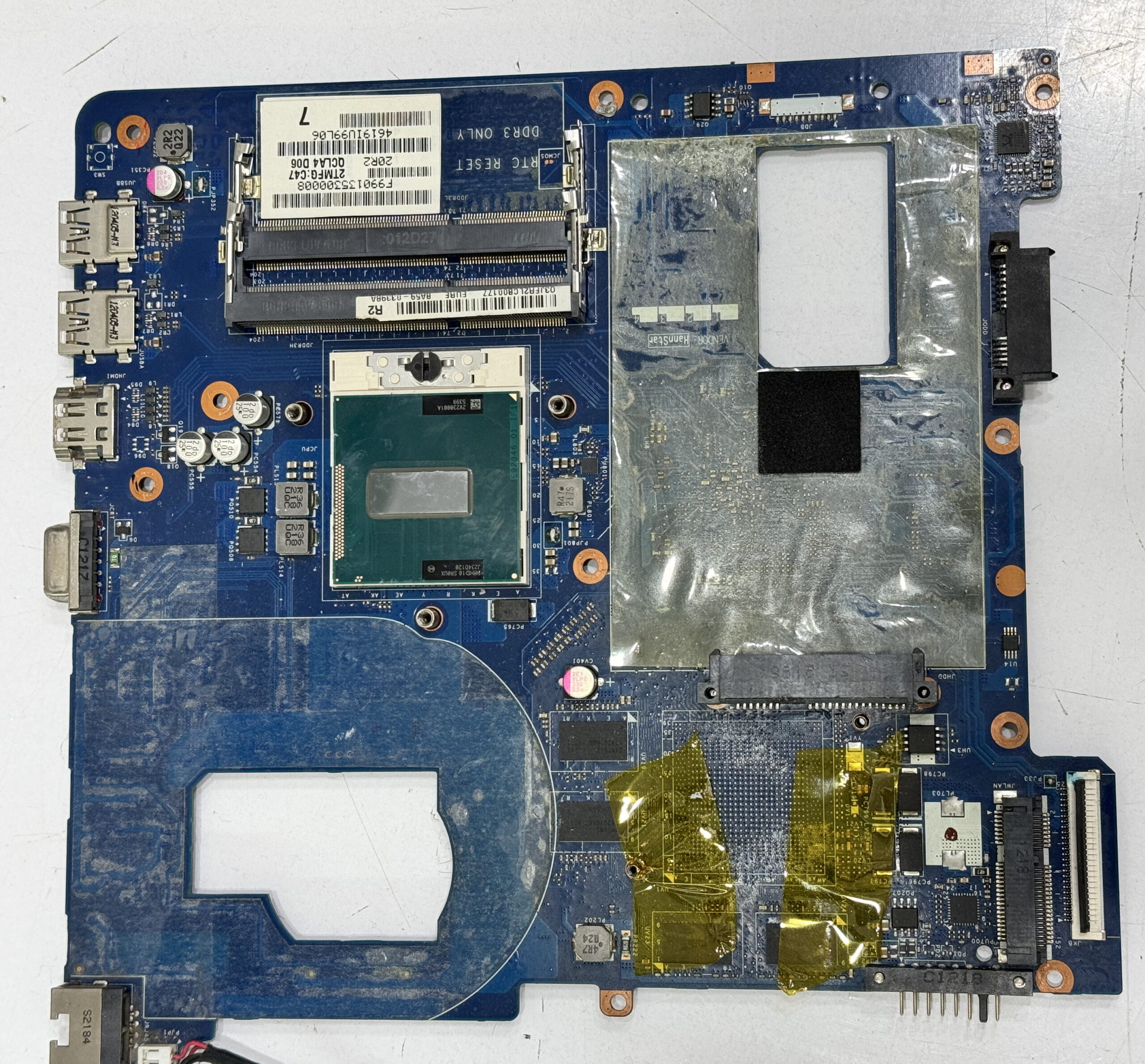 مادربرد اوراقی لپتاپ Samsung NP350 V5X پارت نامبر QCLA4 LA‑8861P