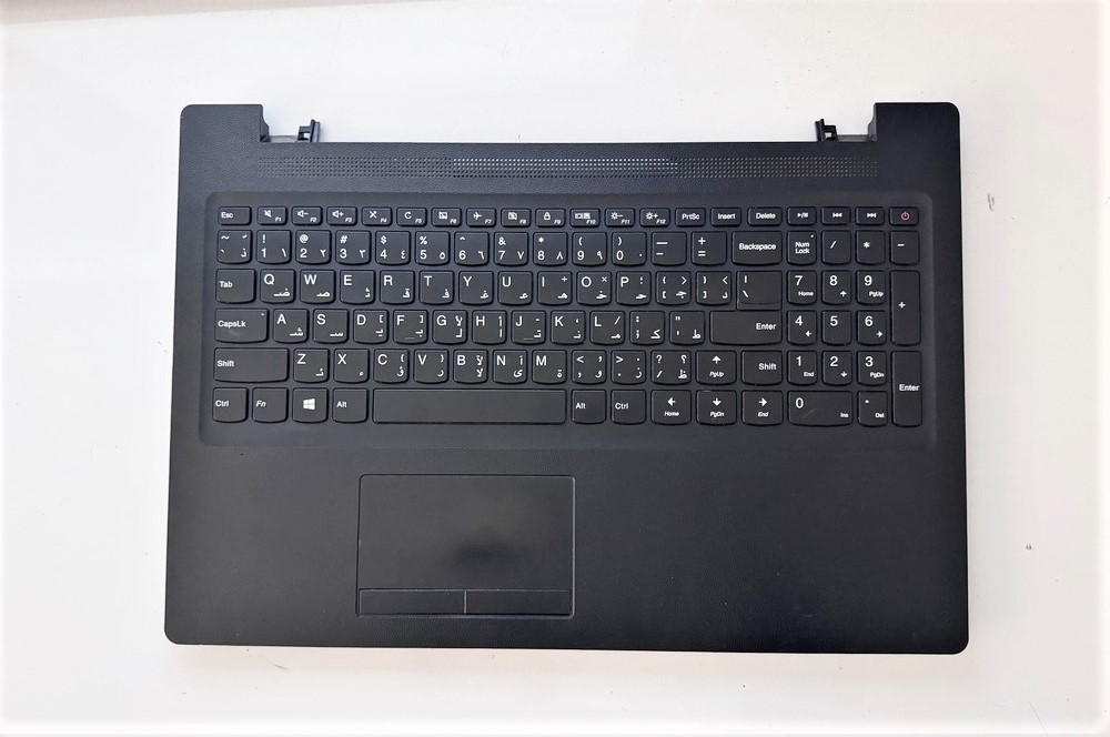 قاب دور کیبورد Lenovo IdeaPad 110-15IBR به همراه کیبورد و تاچپد