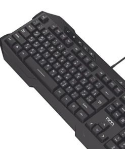 کیبورد تسکو TSCO TK 8042 با ۱۰ کلید مالتی‌مدیا و اتصال USB