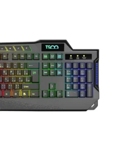 کیبورد تسکو TSCO TK 8088 GA با نورپردازی Rainbow و ۱۰ کلید مالتی‌مدیا